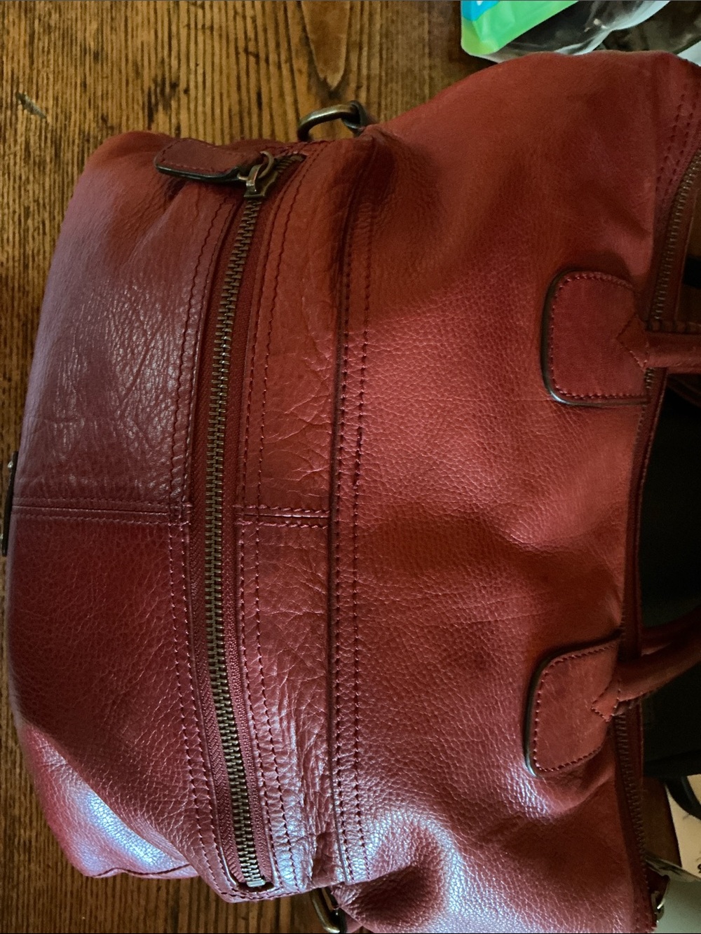 Frye Red Leather Crossbody - Picture 11 of 11